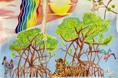 "Deity of the Mangroves" by Tarini Malhotra, Age 14, India