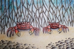 "Mangrove Crabs" by Kateryna Martynova, Age 13, Ukraine