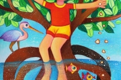 "The Unique Mangroves in Kerala" by Viara Pencheva, Age 11, Bulgaria