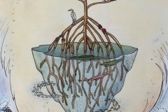"Mangrove, Earth´s Tree of Life" by Ana Bastos, Age 17, Brazil