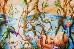 "Mother Mangrove" by Semin Haley Park, Age 17, Georgia, United States of America