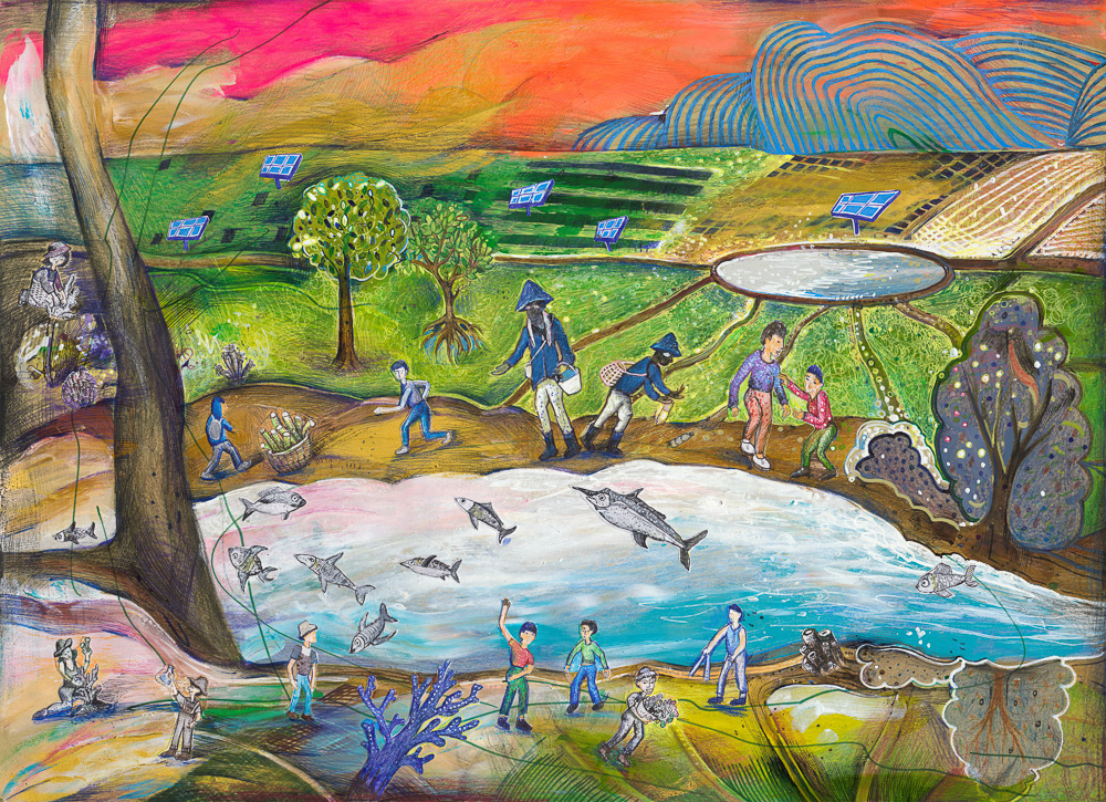 "Education Makes Environmental Protection a Mutual Believe Among All" by Shu Yen (Coco) Yeh, Age 14, Taiwan